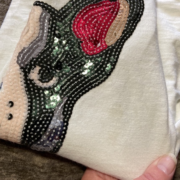 HP 🎉 Carters Kid Girls long sleeve t-shirt with adorable details! Size 8 - Picture 6 of 6